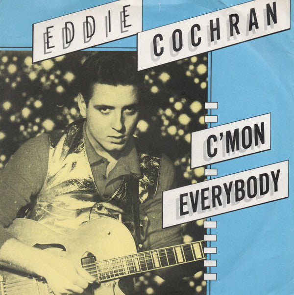 Eddie Cochran - C'Mon Everybody - Used Vinyl Record 7"