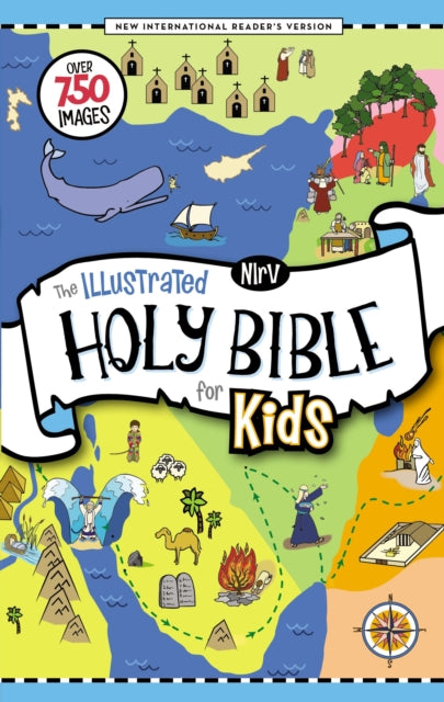 Zonderkidz - NIrV, The Illustrated Holy Bible for Kids, Hardcover, Ful