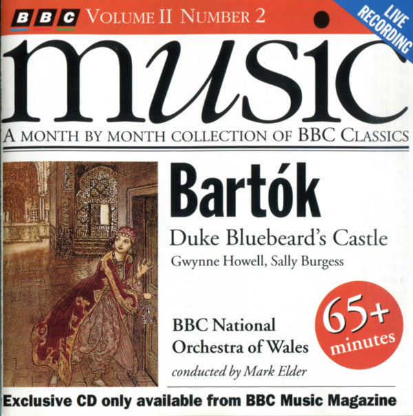 Bela Bartok - Duke Bluebeard's Castle - Used CD
