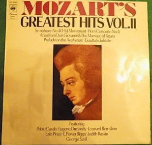 Wolfgang Amadeus Moz - Mozart's Greatest Hits VOL.II - Used Vinyl Rec