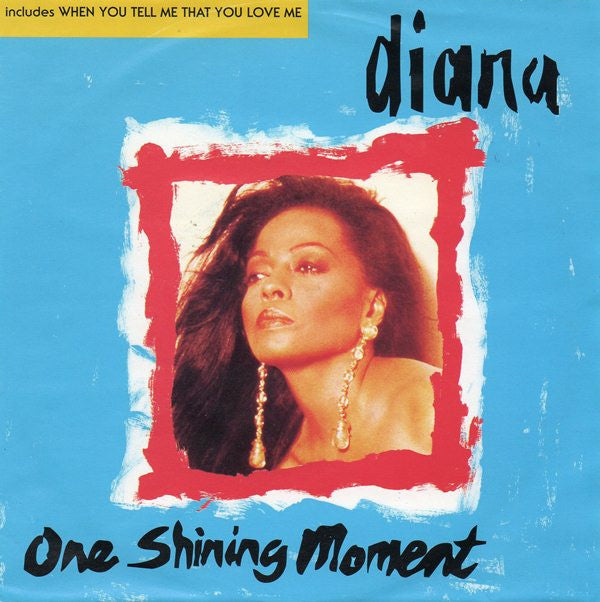 Diana Ross - One Shining Moment - Used Vinyl Record 7"
