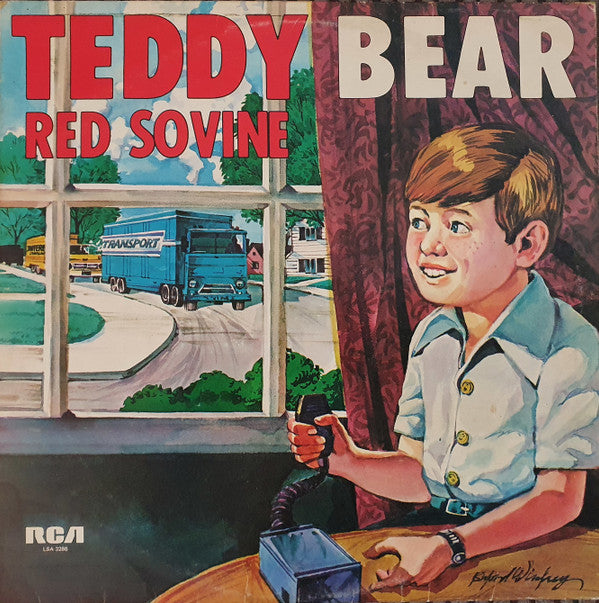 Red Sovine - Teddy Bear - Used Vinyl Record