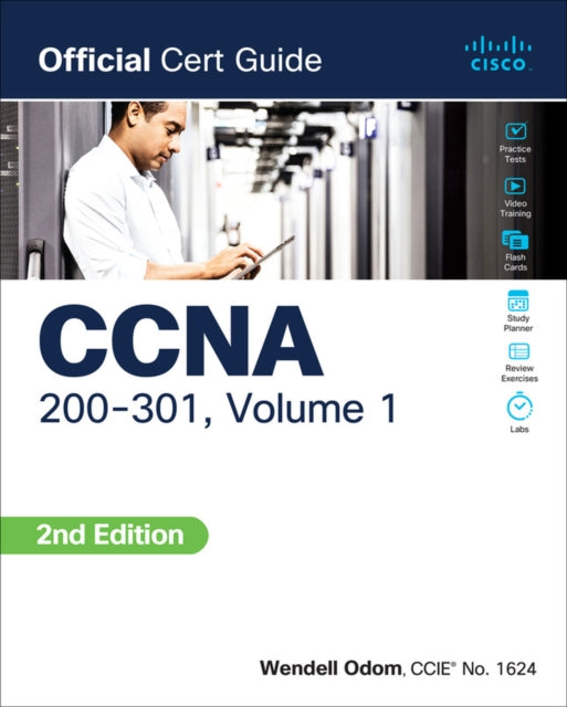 Wendell Odom - CCNA 200-301 Official Cert Guide, Volume 1 - New Paperb