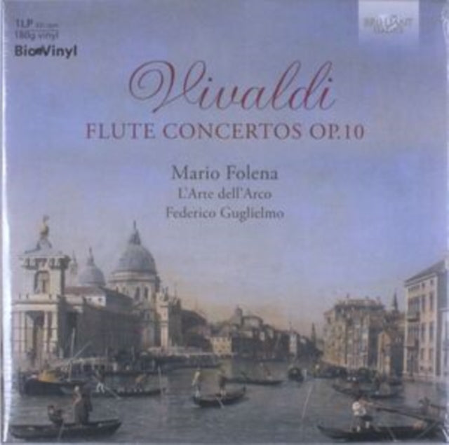MARIO FOLENA/LARTE D - VIVALDI FLUTE CONCERTOS OP.10 - Vinyl Record