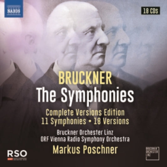 ORF VRSO/POSCHNER - BRUCKNER - THE SYMPHONIES BOX - CDBX