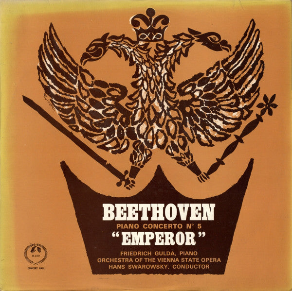 Ludwig van Beethoven - Piano Concerto N° 5 "Emperor" - Used Vinyl R