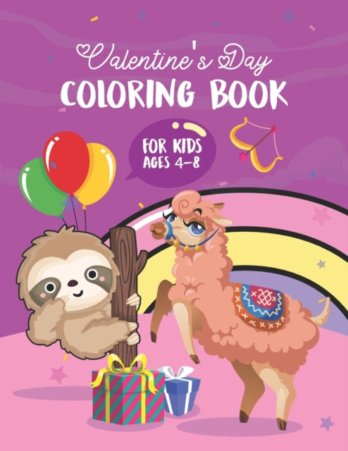 Publishing - Valentine's Day Coloring Book For Kids Ages 4-8  Fun And