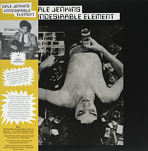 DALE JENKINS - Undesirable Element - Vinyl Record