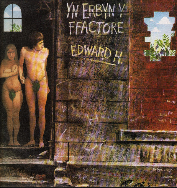 Edward H. Dafis - Yn Erbyn Y Ffactore - Used Vinyl Record