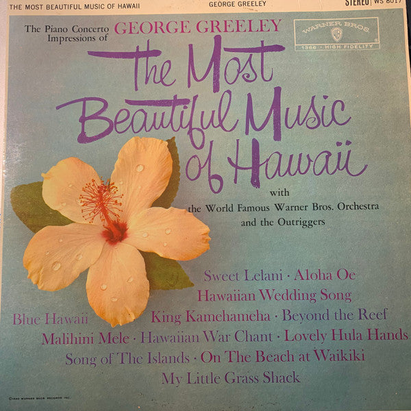 George Greeley - Most Beautiful Music Of Hawaii - Used Vinyl Record
