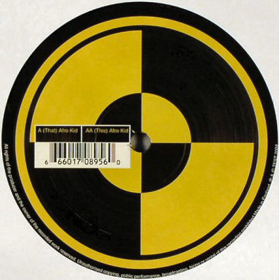 Afro Kid - Pharaohs Order / 2 Morrow People - Used Vinyl Record 12"