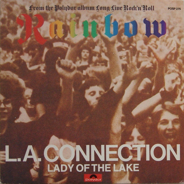 Rainbow - L.A. Connection - Used Vinyl Record 7"