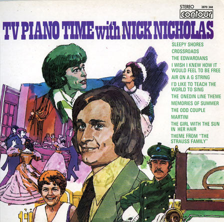 Nick Nicholas - TV Piano Time With - Used Vinyl Record