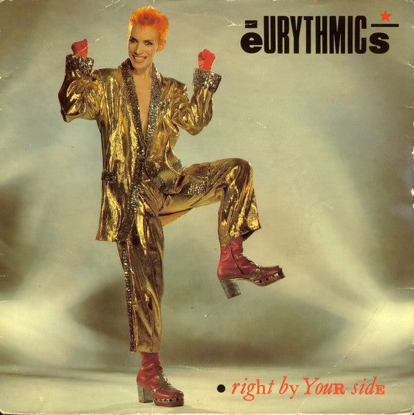Eurythmics - Right By Your Side - Used Vinyl Record 7"