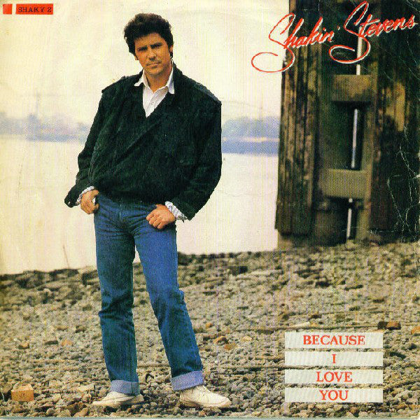 Shakin' Stevens - Because I Love You - Used Vinyl Record 7"