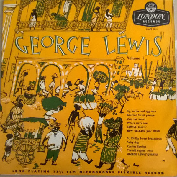 George Lewis - , Volume 1 - Used Vinyl Record