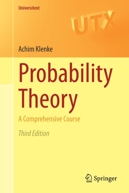 Achim Klenke - Probability Theory : A Comprehensive Course - New Paper