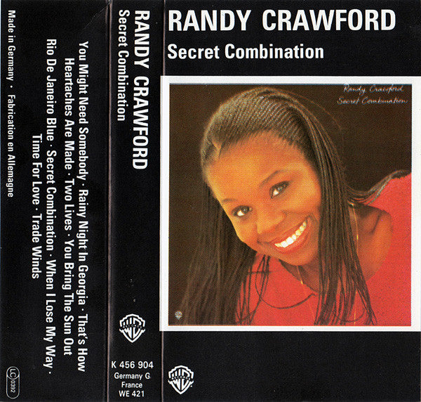 Randy Crawford - Secret Combination - Used Cassette