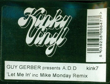 Guy Gerber - Let Me In - Used Vinyl Record 12"