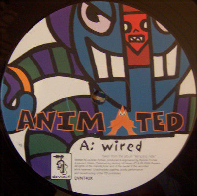 Animated - Wired - Used Vinyl Record 12"