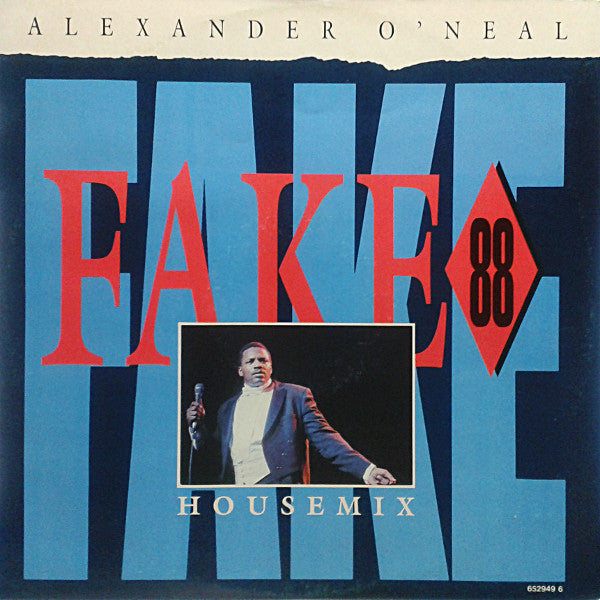 Alexander O'Neal - Fake 88 (Housemix) - Used Vinyl Record 12"