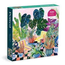 Galison - Potted 500 Piece Puzzle - New Jigsaw Puzzle
