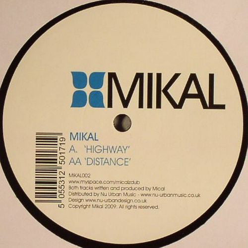 Mikal - Highway / Distance - Used Vinyl Record 12"