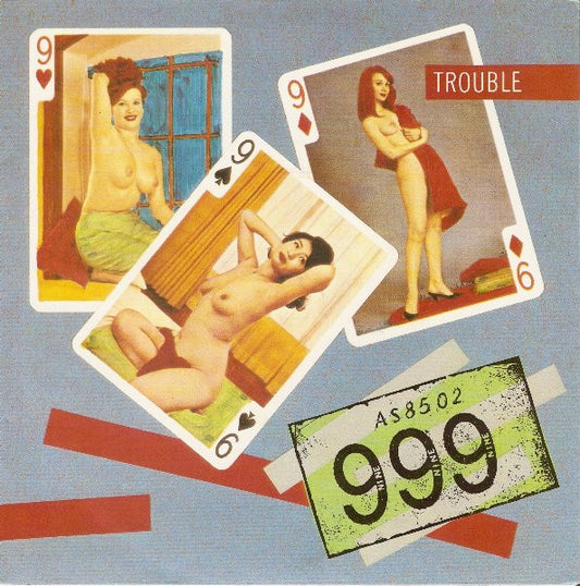 999 - Trouble - Used Vinyl Record 7"