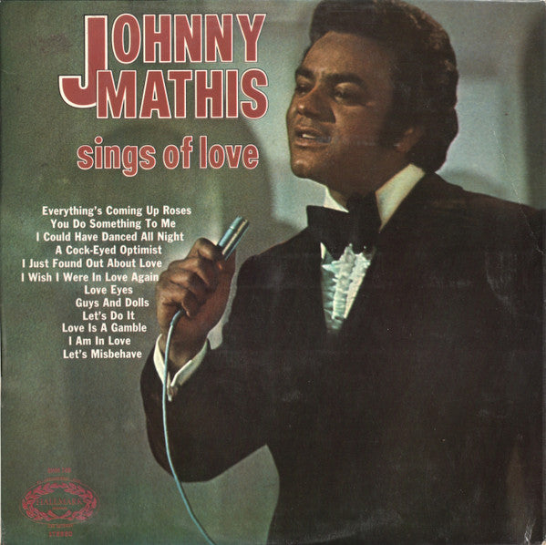 Johnny Mathis - Sings Of Love - Used Vinyl Record