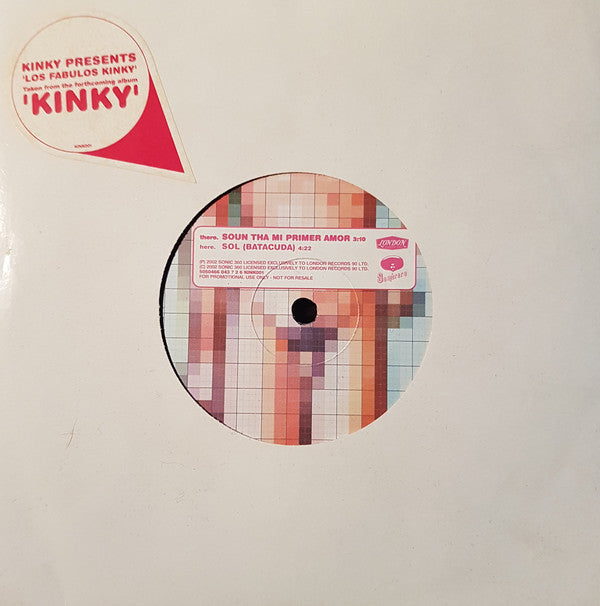 Kinky - Soun Tha Mi Primer Amor - Used Vinyl Record 7"