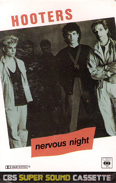 Hooters - Nervous Night - Used Cassette