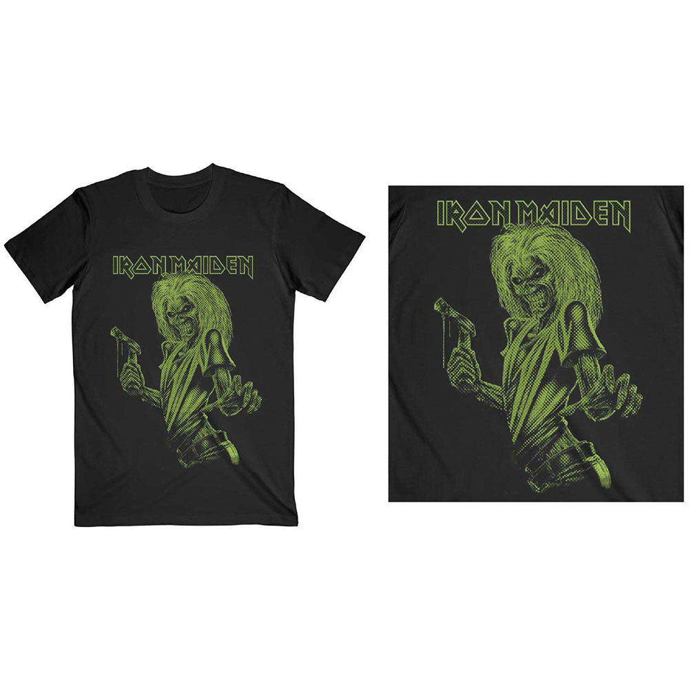 Iron Maiden - tshirt - Unisex - Short Sleeves - Medium