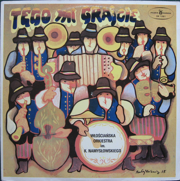 W?oscia?ska Orkiestr - Tęgo Mi Grajcie - Used Vinyl Record