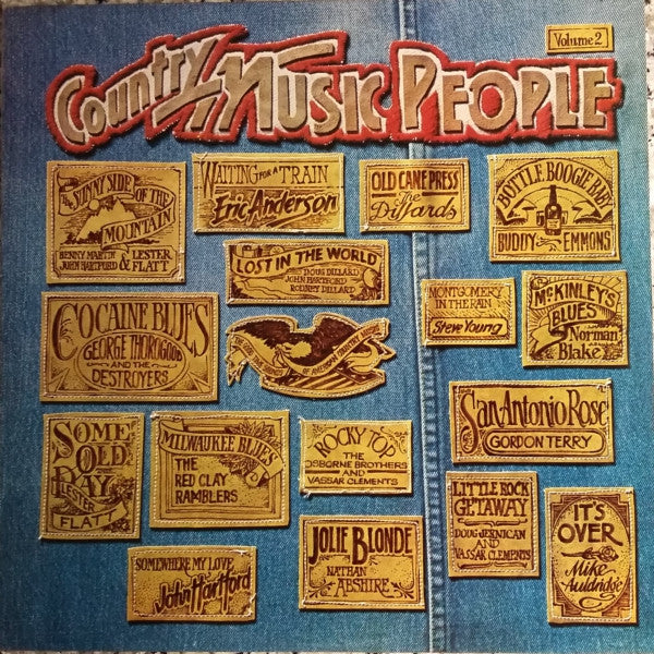 Various - Country Music People Volume 2 - Used Vinyl Record