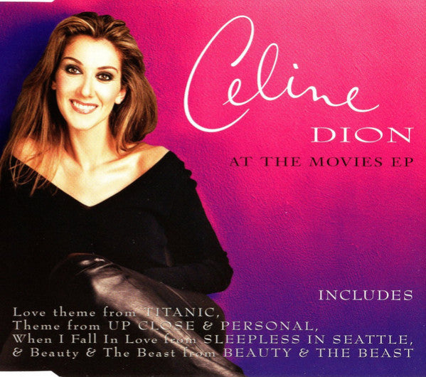 Celine Dion - At The Movies EP - Used CD
