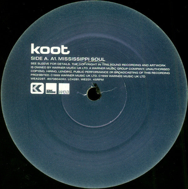 Koot - Mississippi Soul - Used Vinyl Record 12"