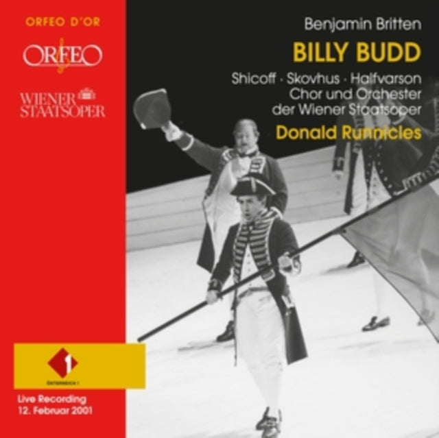 WIENER STAATSOPER/RU - BRITTEN - BILLY BUDD - CD