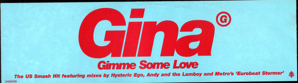 Gina G - Gimme Some Love - Used Vinyl Record 12"