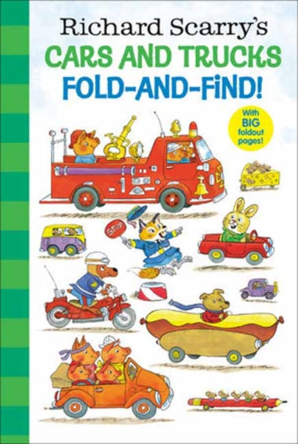 Richard Scarry - 's Cars and Trucks Fold-and-Find! - Hardback