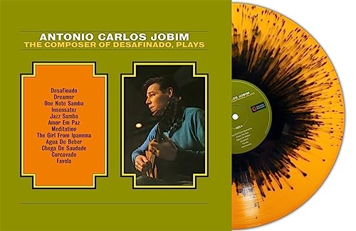 ANTON JOBIM CARLOS - Composer Of Desafinado (Orange/Black Splatter Vin