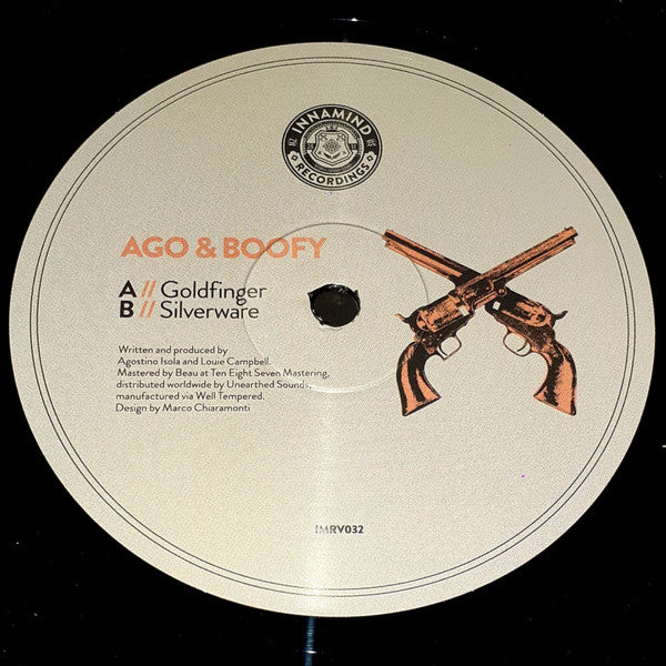 Ago - Goldfinger / Silverware - New Vinyl Record 10"