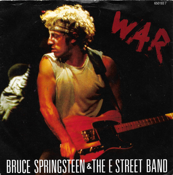 Bruce Springsteen & - War - Used Vinyl Record 7"