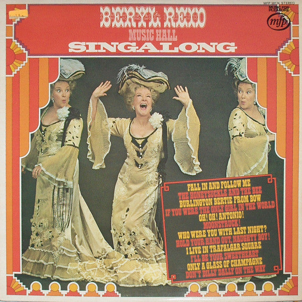 Beryl Reid - Music Hall Singalong - Used Vinyl Record