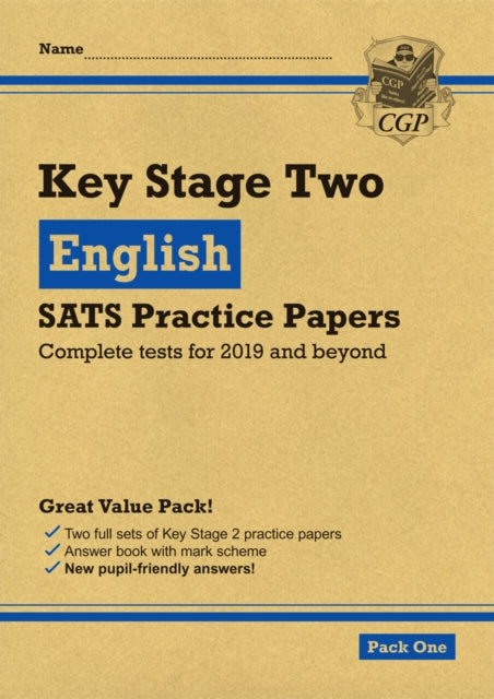 CGP Books - New KS2 English SATS Practice Papers: Pack 1 (for the test