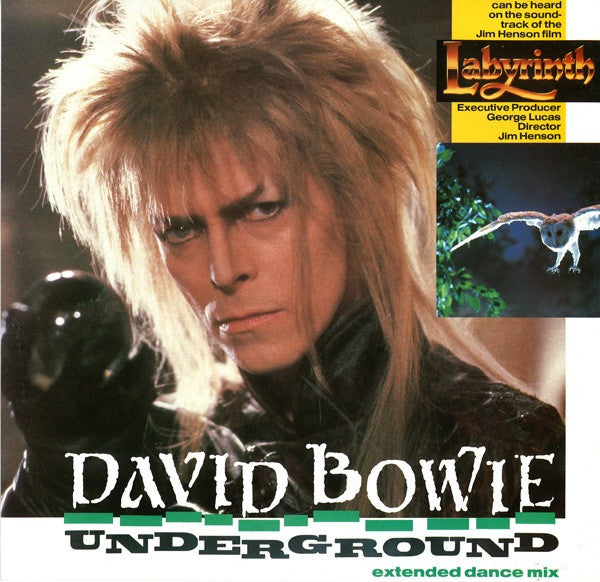 David Bowie - Underground (Extended Dance Mix) - Used Vinyl Record 12