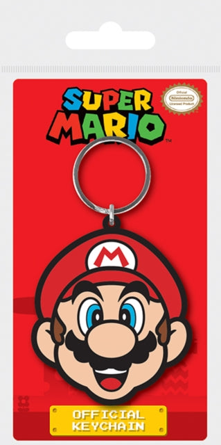 Super Mario - PVC Keyring Ma - keyrings - Keyring - Approx 50mm x 45mm