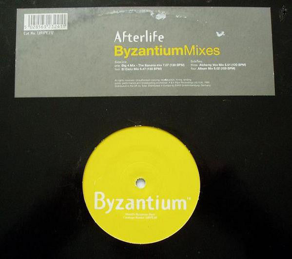 Afterlife - Byzantium (Mixes) - Used Vinyl Record 12"