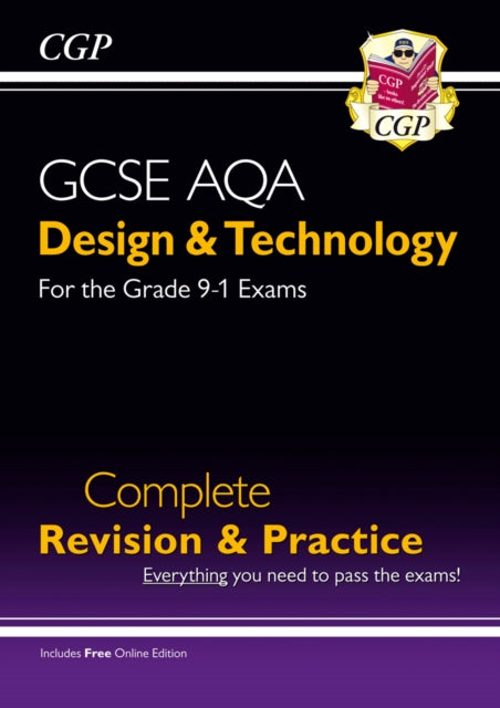 CGP Books - New Grade 9-1 Design & Technology AQA Complete Revision &