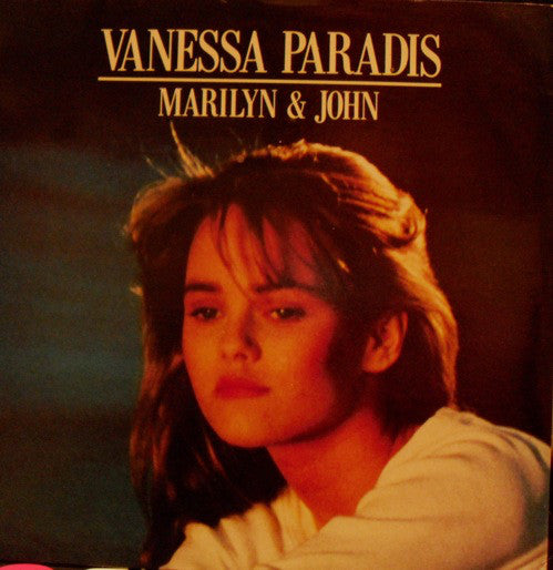 Vanessa Paradis - Marilyn & John - Used Vinyl Record 7"