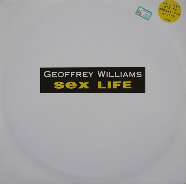Geoffrey Williams - Sex Life - Used Vinyl Record 12"